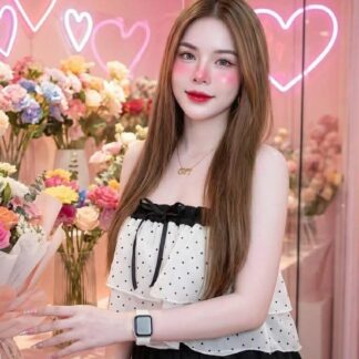 Set S01 – เสื้อเกาะอก+ขาสั้น