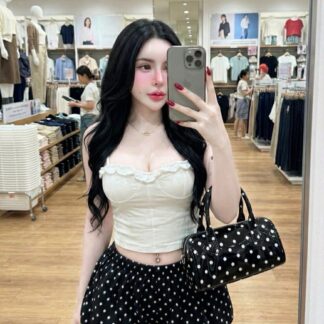 Set S03 – เสื้อสายเดี่ยว+ขาสั้น