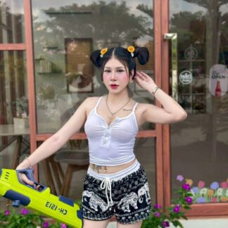 Set S04 – เสื้อสายเดี่ยว+ขาสั้น